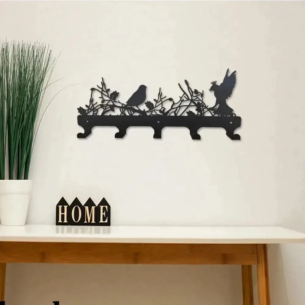 Home Decor Wall Panels - CIFBUY ブラックメタルアルミニウムウォールアート、3Dエンボス加工アイアンパネル装飾、リビングルーム、ホームギフト用