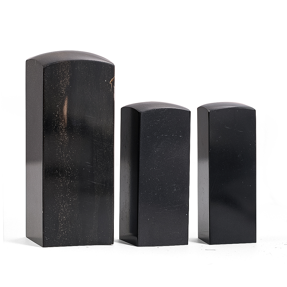 Home Decor Modern Organic - 1PC ナチュラルブラックバッファローホーン DIY シール原料ペーパーウェイト家の装飾包丁ハンドル素材手作り工芸品作り
