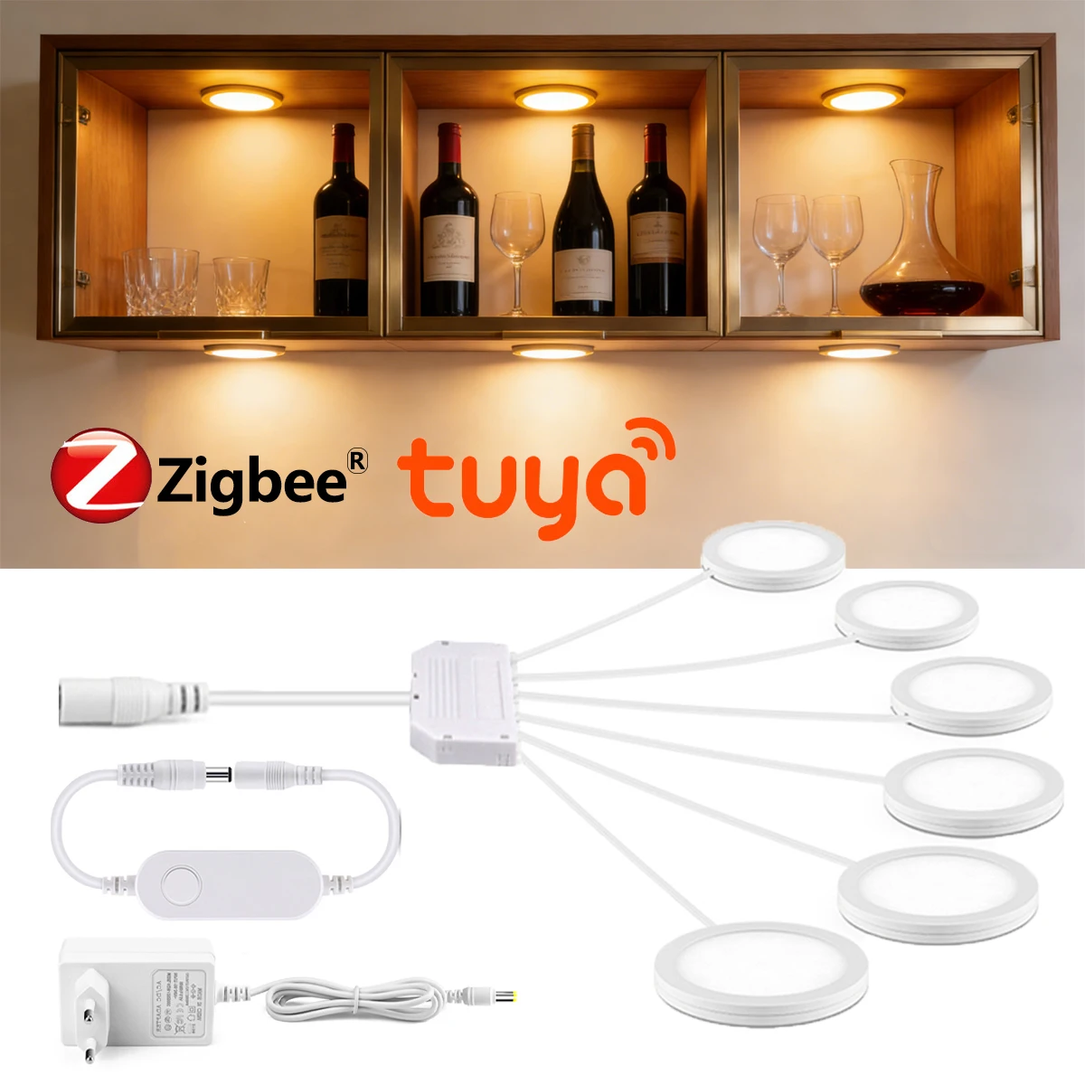 Home Decor App - スマートホーム Zigbee Tuya 音声制御 LED ライト
