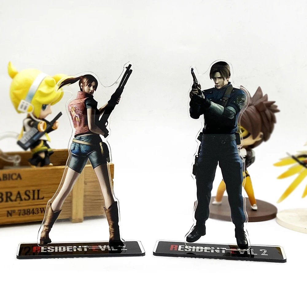Home Decor Y2K - レオン・スコット・ケネディ クレア・レッドフィールド アクリル アクリルスタンディ フィギュア デスクデコレーション