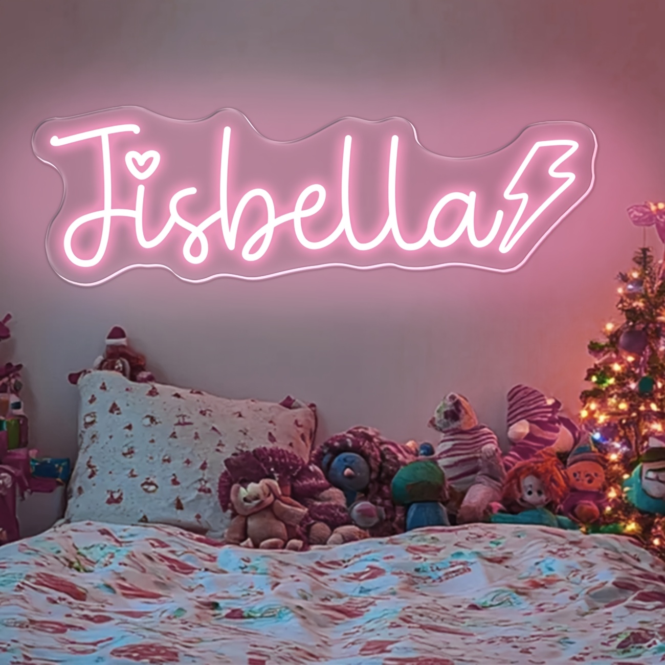 Neon Sign Led Custom - カスタマイズされたパーソナライズされたネオンサイン、USB電源のLEDネオンライト、誕生日、寝室、パーティー、バー、リビングルームの装飾に最適
