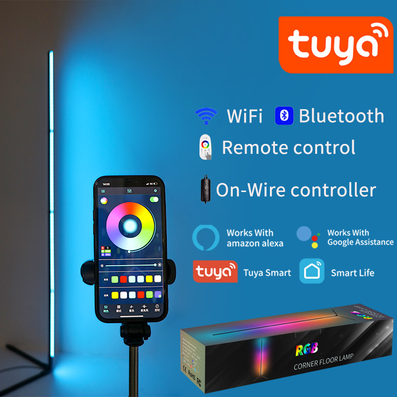 Home Decor App - Tuya RGBIC LED フロアランプ 180 センチメートルスマート
