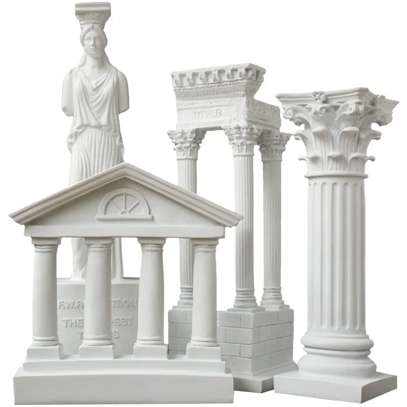 Home Decor Modern Organic - 家の装飾のためのロシアの柱,プロの寺院の建築モデル,家の装飾,ヨーロッパの日曜大工,1個