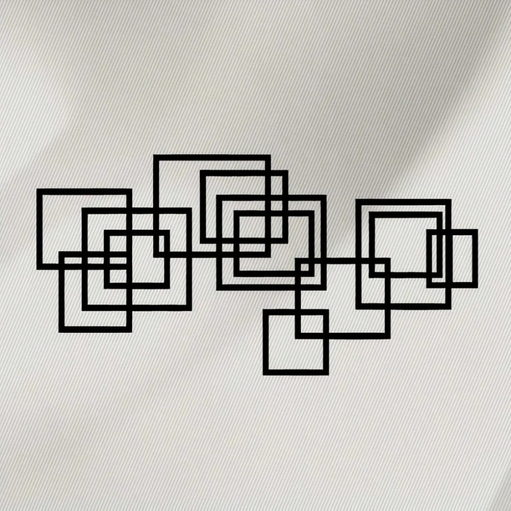 Home Decor Wall Panels - アップグレードされたメタルウォールアート モダンな幾何学模様の鉄製パネル 正方形の窓スタイル 室内/屋外兼用 ホームデコレーション