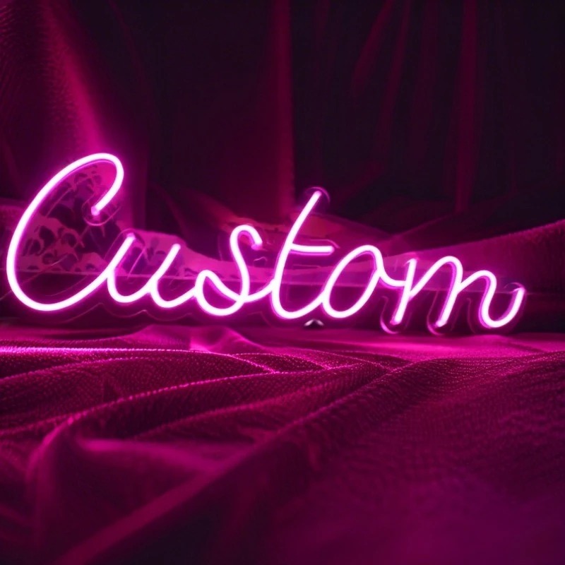 Neon Sign Led Custom - カスタムネームネオンサイン - USB調光可能なLEDライト、カスタムネーム装飾、自宅、バー、壁、パブ、パーティー用パーソナライズされた誕生日プレゼント