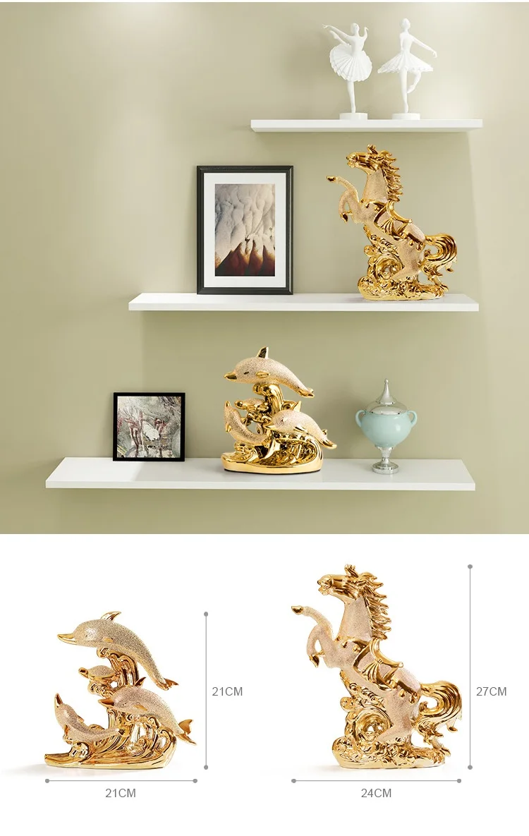 ホームと装飾ヨーロッパの結婚式の装飾工芸品ルーム手芸セラミッ - Home Decor Modern Organic のレビューと価格