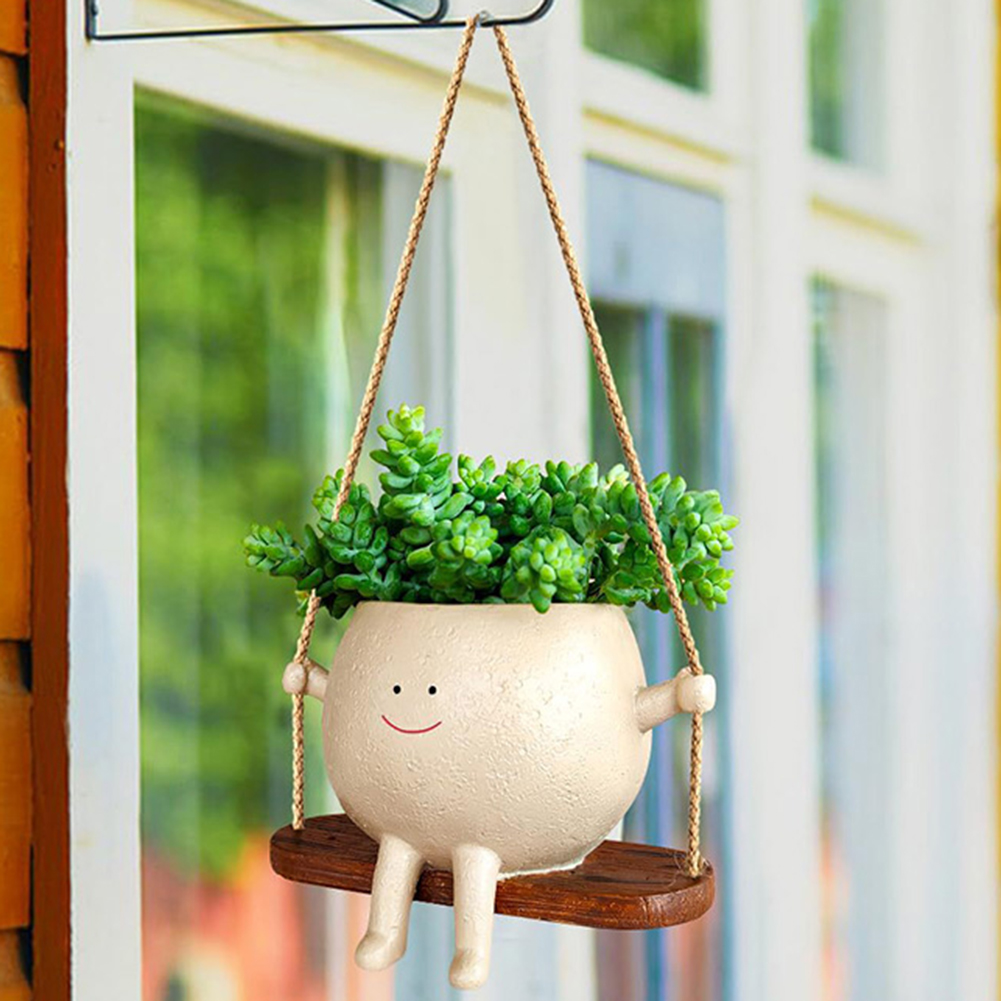 植物ハンガーバスケット 素敵なスイングフェイスプランターポッ - Woven Wall Basket のレビューと価格