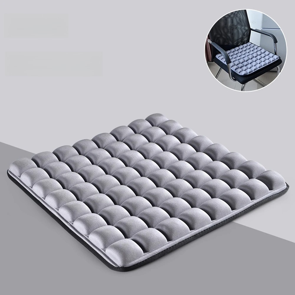 3Dオフィスチェアクッション、長持ち、疲労軽減 - 通気性、 - Decorative Throw Pillow のレビューと価格