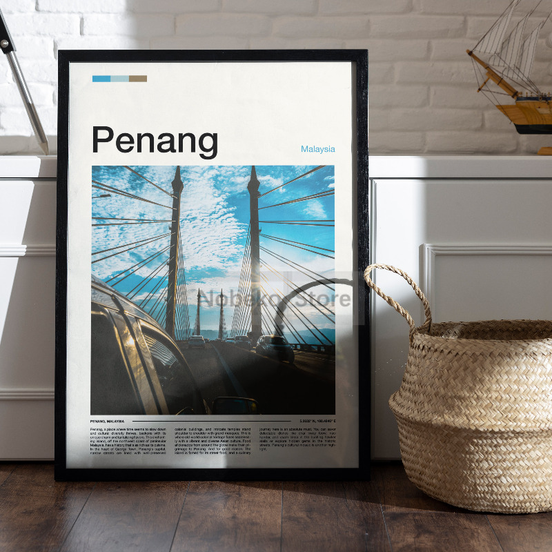 Asia malaysiaトラベルポスター、kala lum - Home Decor Kuching のレビューと価格