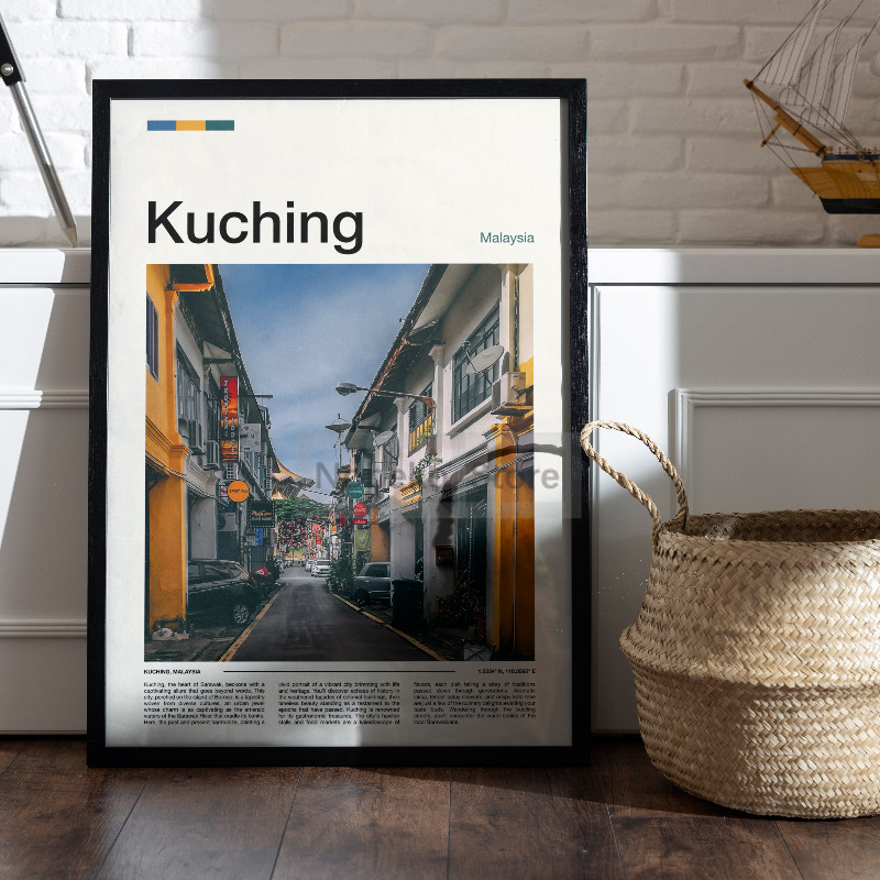 Asia malaysiaトラベルポスター、kala lum - Home Decor Kuching のレビューと価格