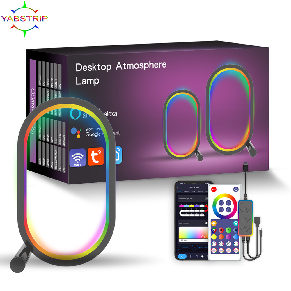 クリエイティブなデスクランプ,WiFi 5V,usb,rgb - Home Decor App のレビューと価格