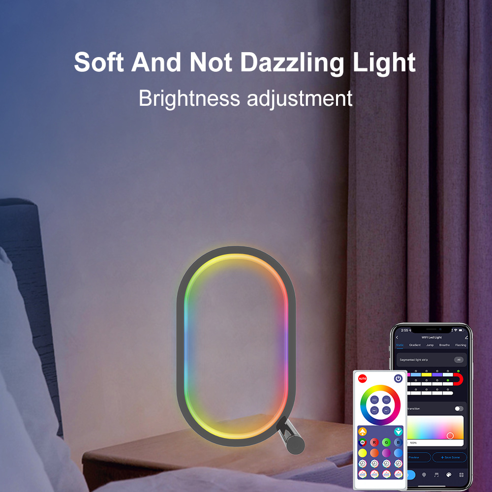 クリエイティブなデスクランプ,WiFi 5V,usb,rgb - Home Decor App のレビューと価格