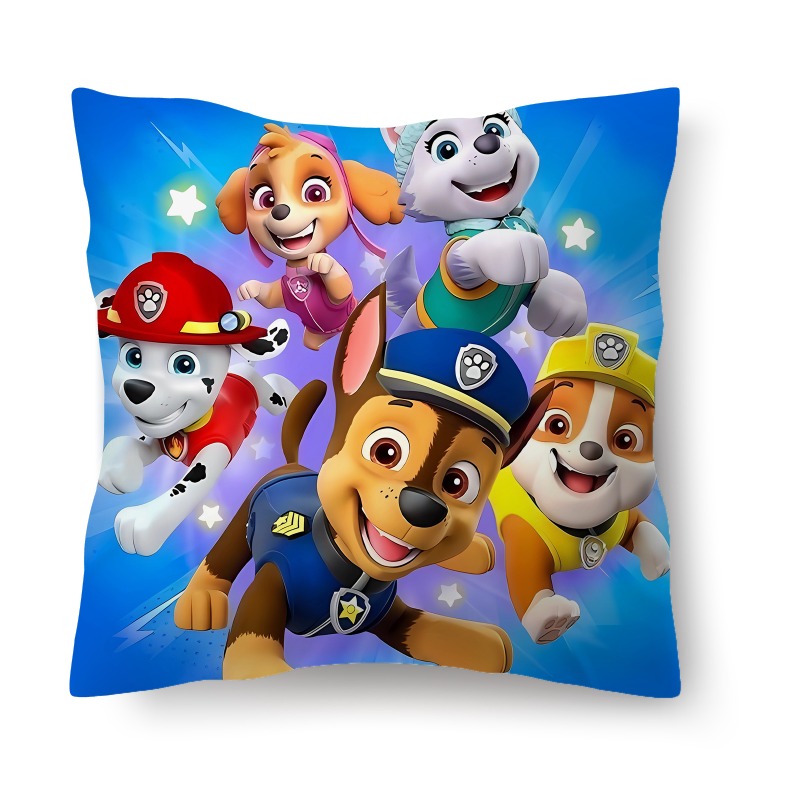 パウパトロール枕カバー チェイス スカイ 漫画 かわいい ス - Decorative Throw Pillow のレビューと価格