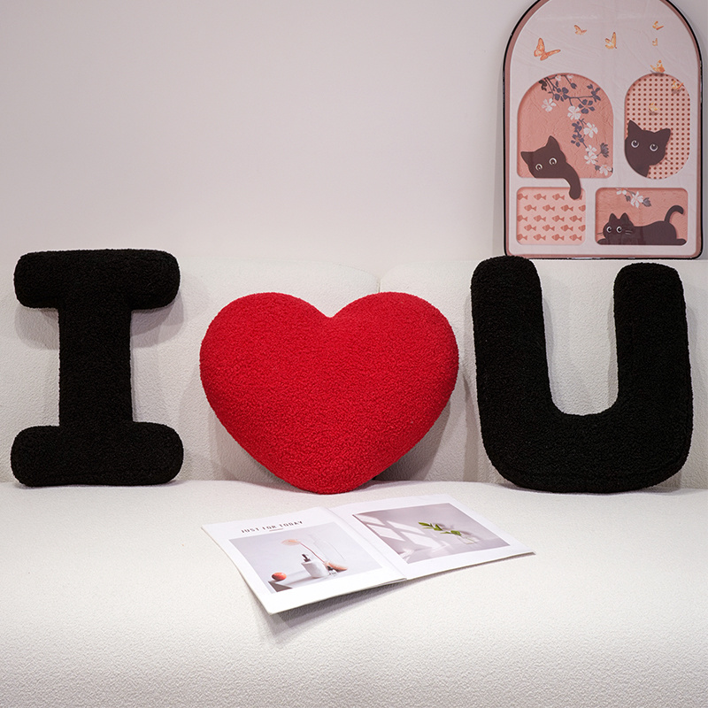 40 センチメートル英字スロー枕スタッフアルファベットぬいぐ - Decorative Throw Pillow のレビューと価格