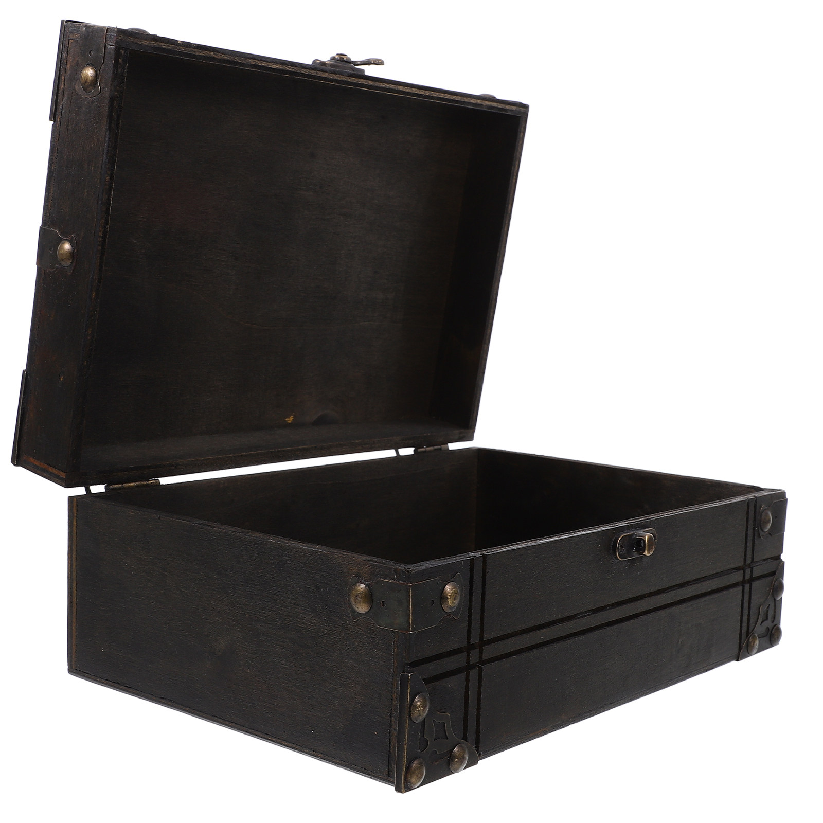 ヴィンテージ木製宝箱 レトロ小物入れ ジュエリー収納オーガナ - Home Decor Organizer のレビューと価格