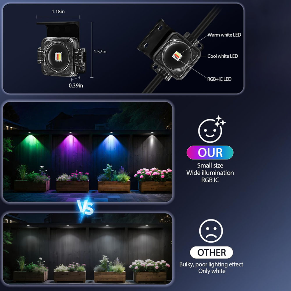 45M 90LED 永久屋外ライト ハロウィン軒下ライト リ - Home Decor App のレビューと価格