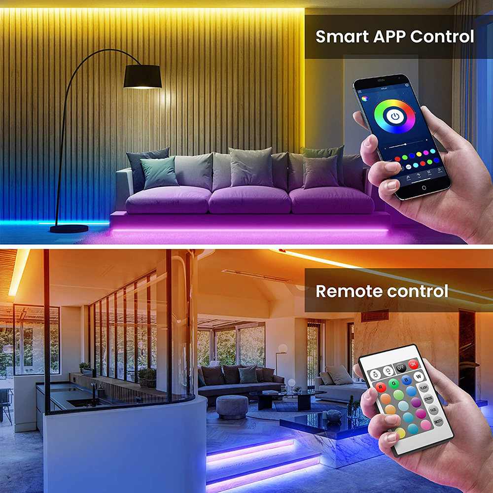 RGB5050 テレビLEDバックライト アプリリモコン U - Home Decor App のレビューと価格