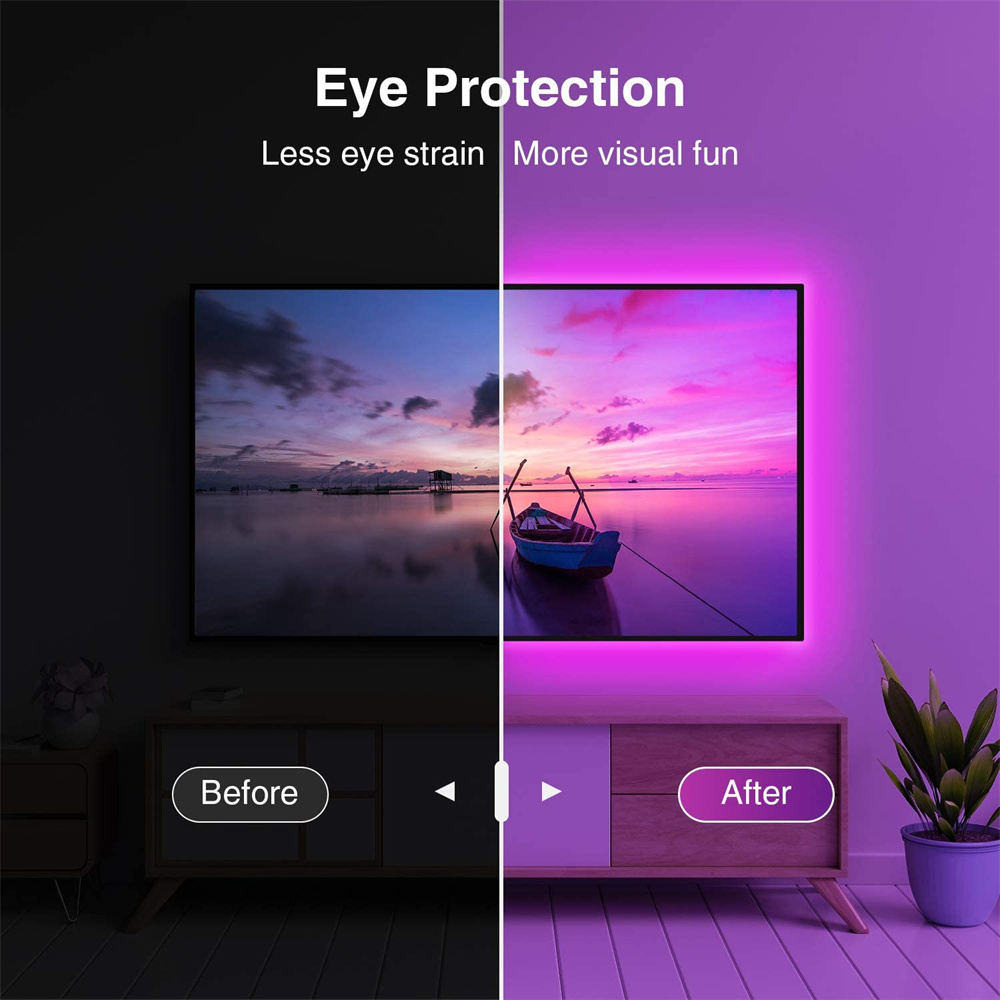 RGB5050 テレビLEDバックライト アプリリモコン U - Home Decor App のレビューと価格