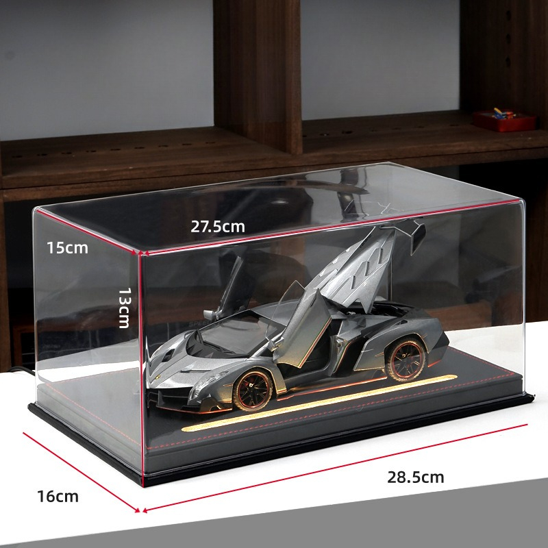 アクリルディスプレイボックス ライト付き 1:24 合金車モ - Home Decor Organizer のレビューと価格