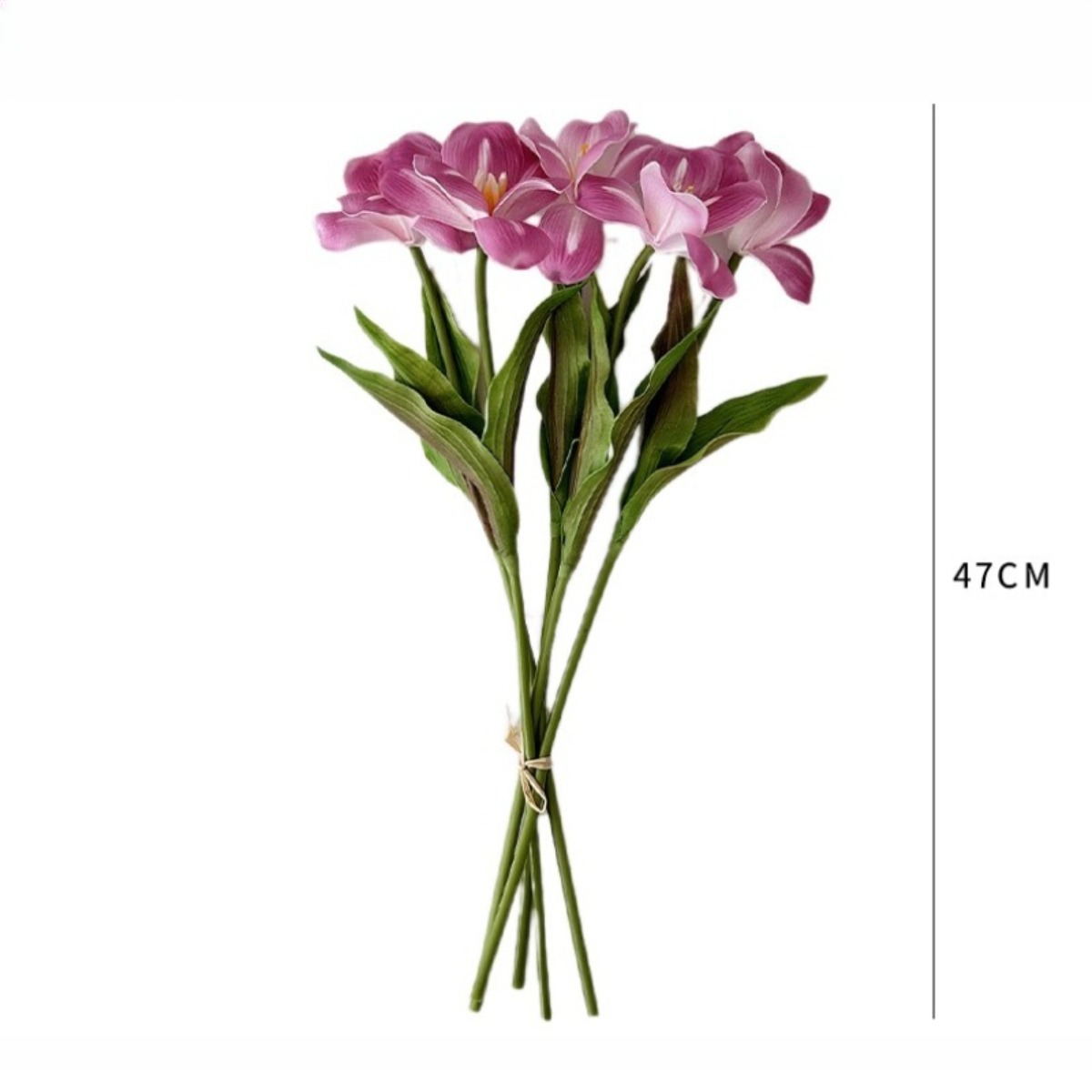18.5インチのシングルステムオープンチューリップ、リビング - Home Decor Tulip のレビューと価格
