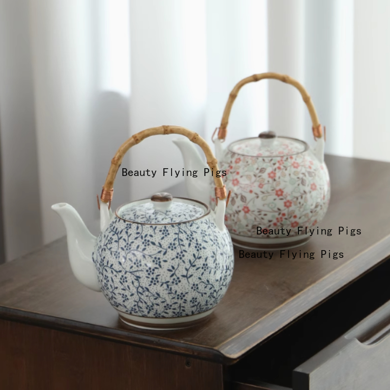 1100 ミリリットルセラミックティーポットセラミック和風テ - Home Decor Modern Organic のレビューと価格