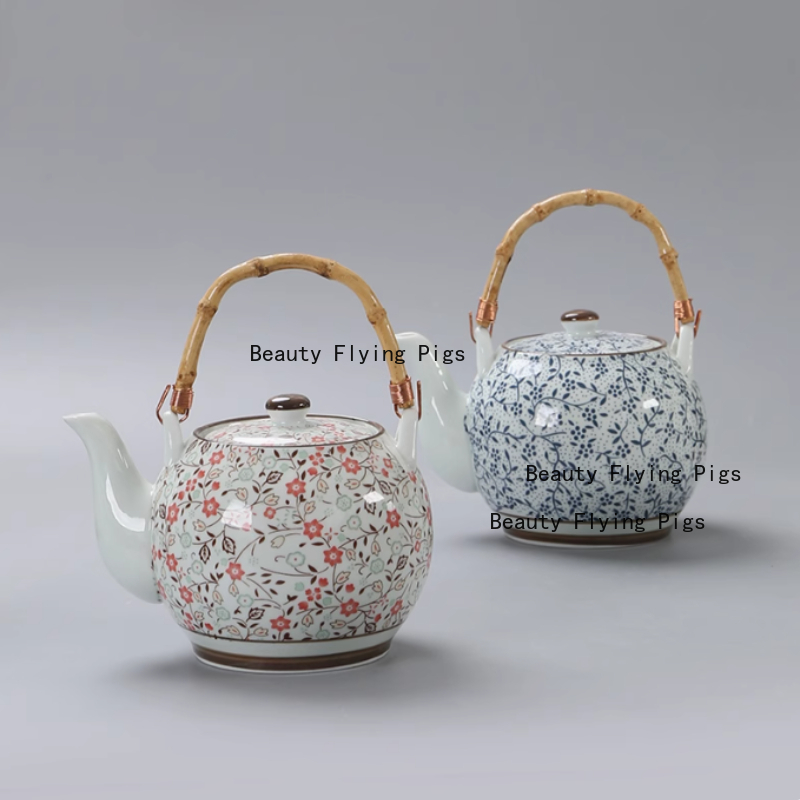 1100 ミリリットルセラミックティーポットセラミック和風テ - Home Decor Modern Organic のレビューと価格