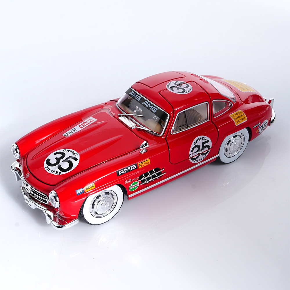 合金ダイキャストモデルカー 300SL、1/22プルバックお - Home Decor Gift のレビューと価格