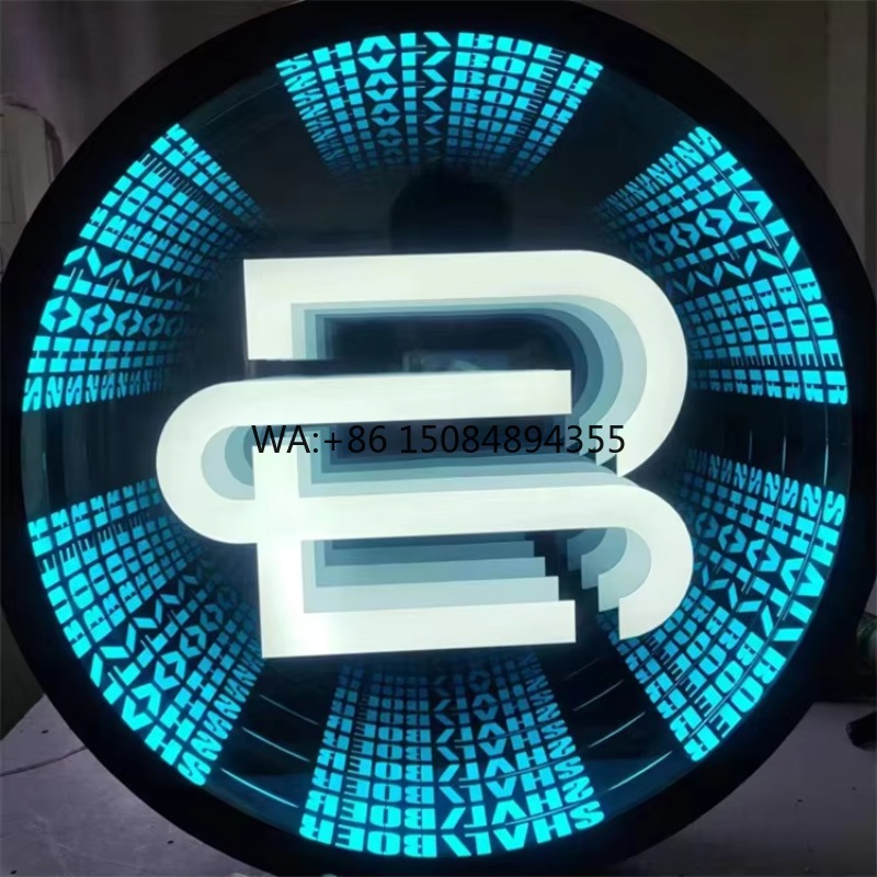 無料デザインのカスタマイズ可能なマジックインフィニティミラー - Neon Sign Led Custom のレビューと価格