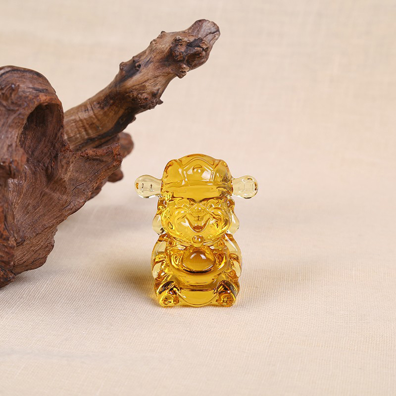 C 1 個黄色の風水富の五福中国の金貨ホームオフィス装飾デス - Home Decor Yellow のレビューと価格