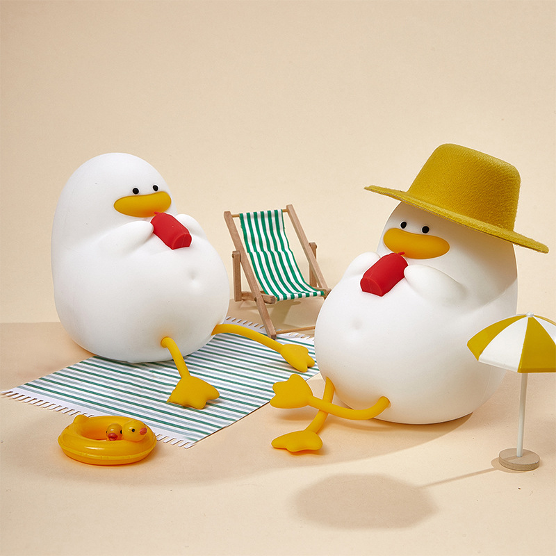 ハッピーダックナイトライト、タッチコントロールベッドサイドラ - Home Decor Gift のレビューと価格