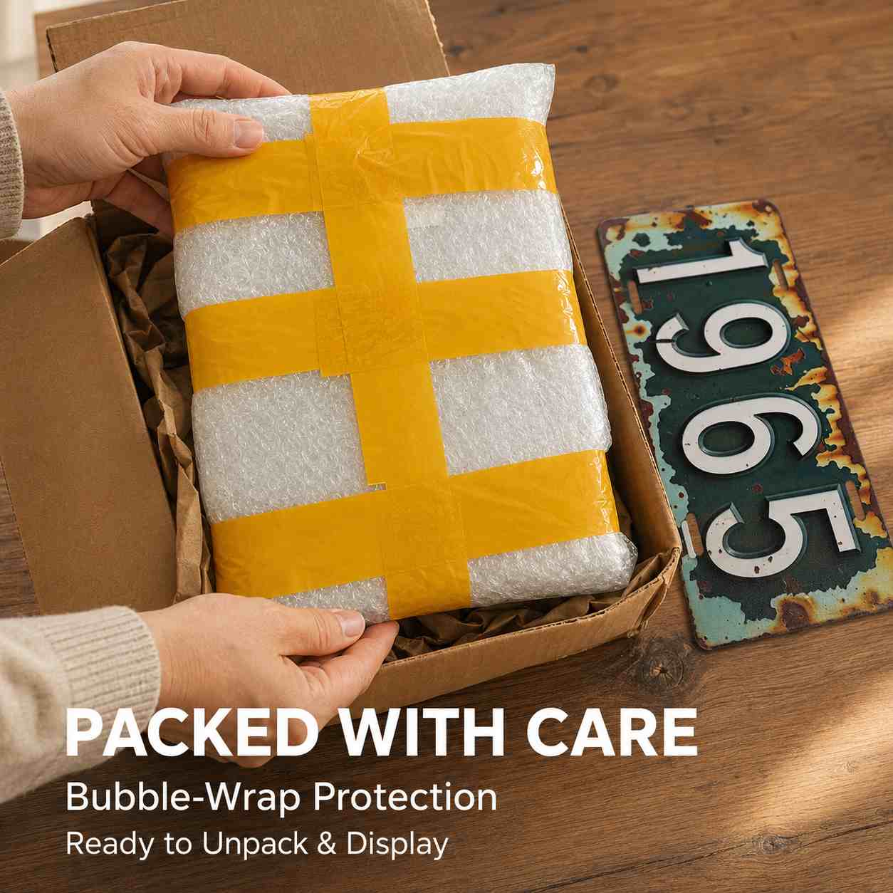 2Dフラット1ピースヴィンテージドバイメタル装飾プレート、素 - Home Decor Dubai のレビューと価格