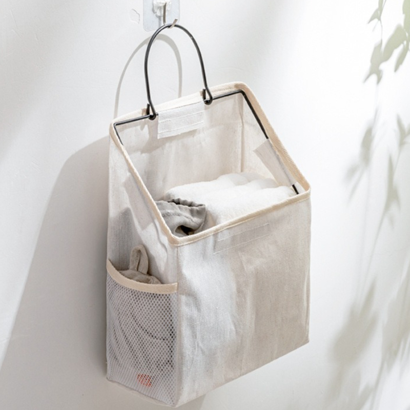 壁掛け収納バッグ デスクトップオーガナイザーバスケット キッ - Woven Wall Basket のレビューと価格