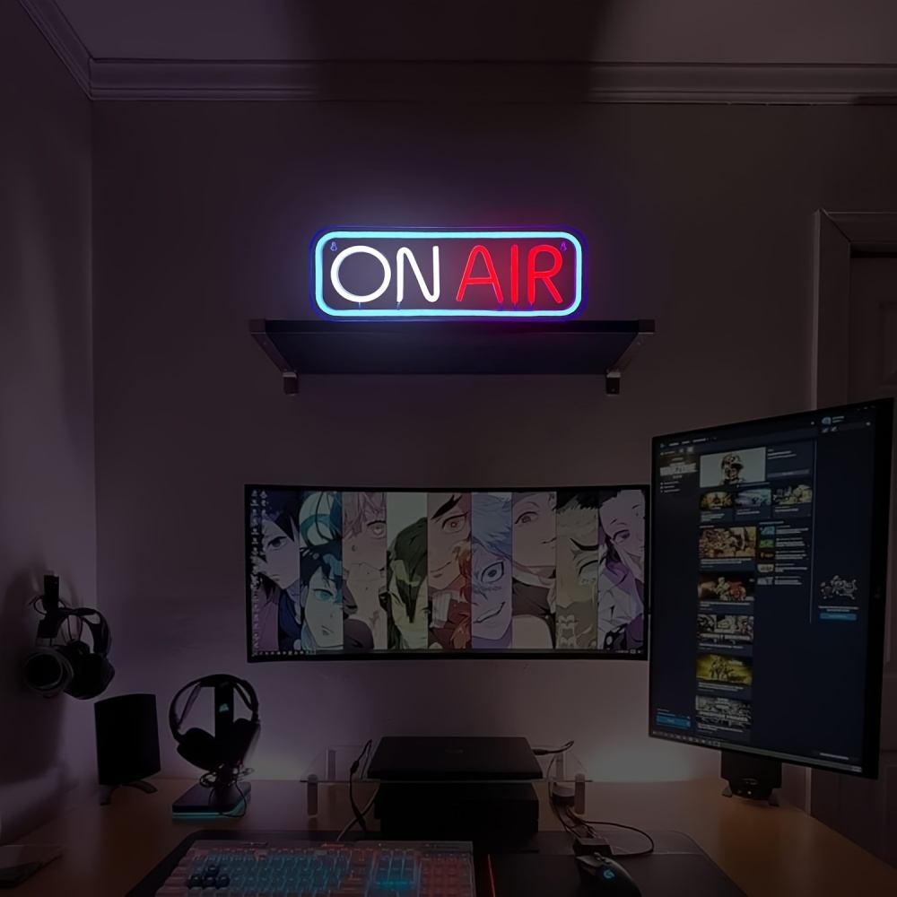 エアLEDネオンライトのサイン、ライブオンエア、ガナーストリ - Neon Sign Led Custom のレビューと価格