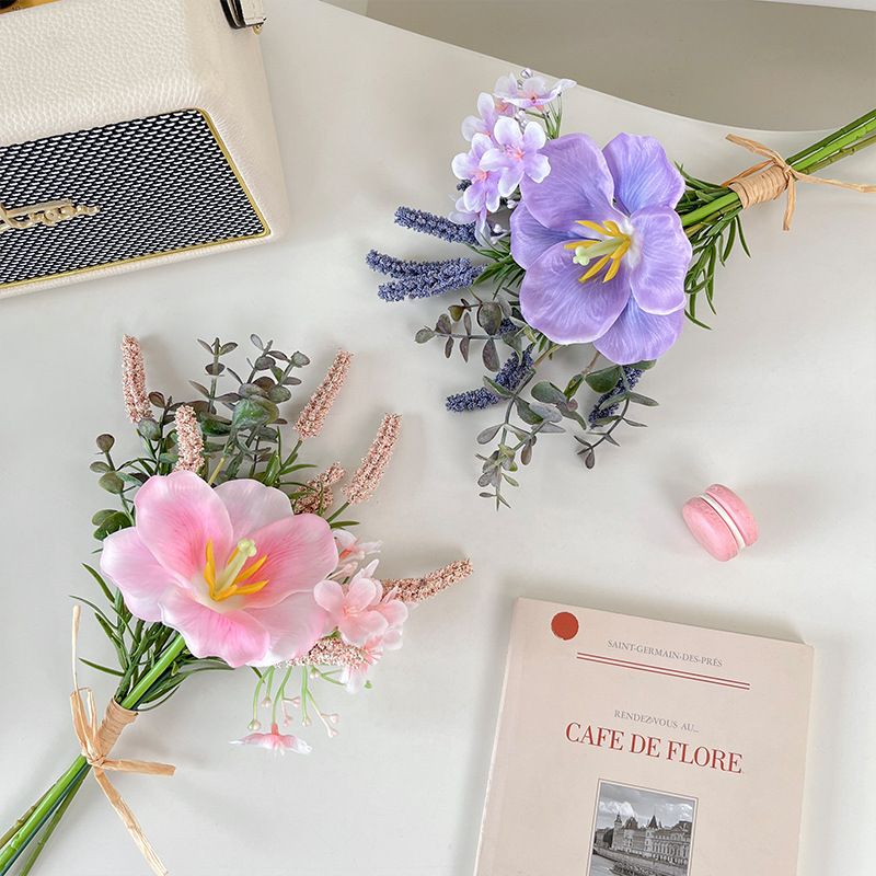 チューリップ手持ち花シミュレーションウェディングパーティー誕 - Home Decor Tulip のレビューと価格