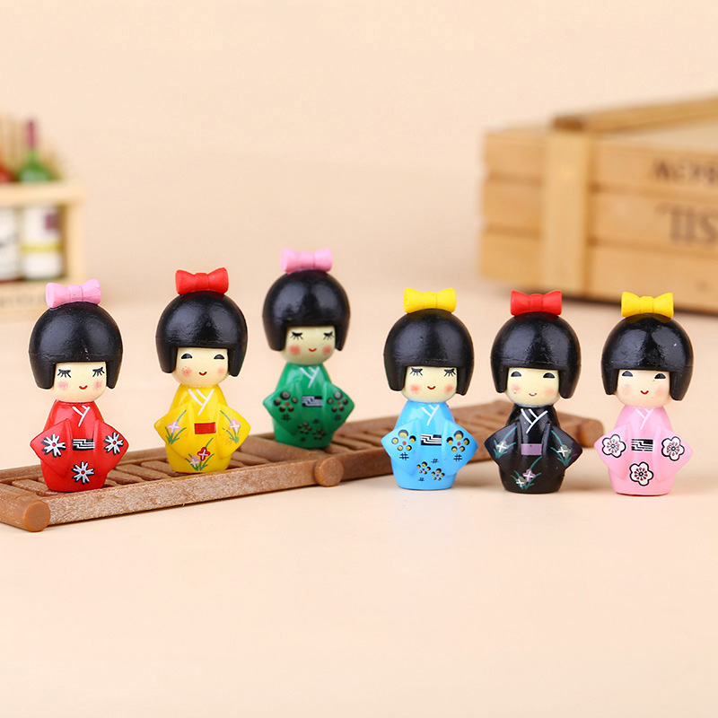 新しい日本のかわいい女の子の置物盆栽装飾ミニ家の装飾ミニチュ - Home Decor Y2K のレビューと価格