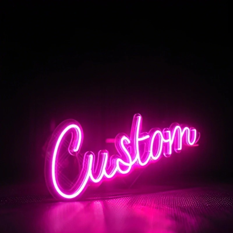 カスタムネームネオンサイン - USB調光可能なLEDライト - Neon Sign Led Custom のレビューと価格
