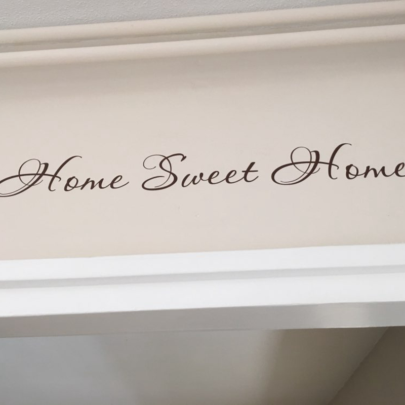 スィートな家の引用,フロントドアまたはウォールステッカー用の - Home Decor Y2K のレビューと価格