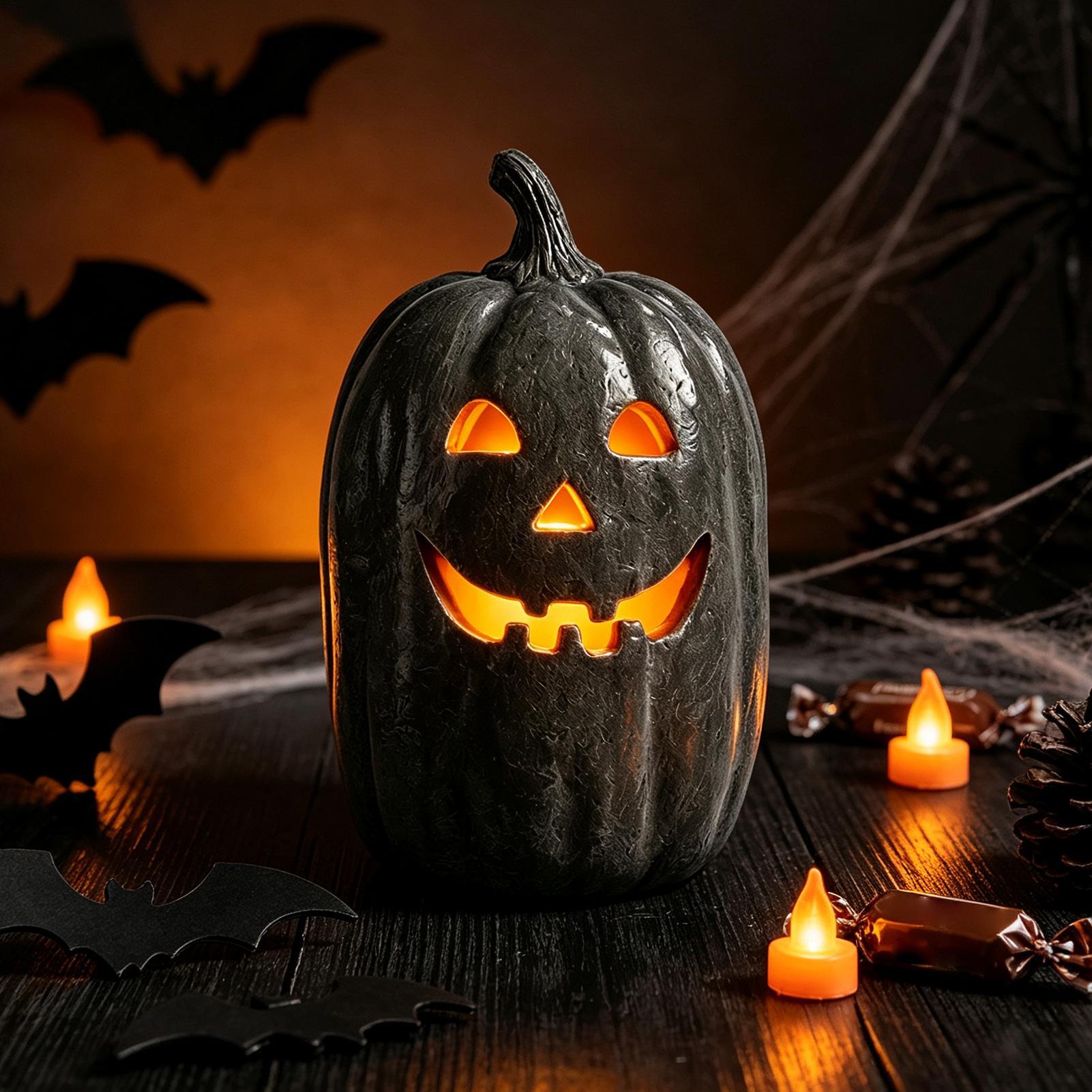 ハロウィン パンプキンデコレーション 樹脂製パンプキン 手作 - Home Decor Resin のレビューと価格